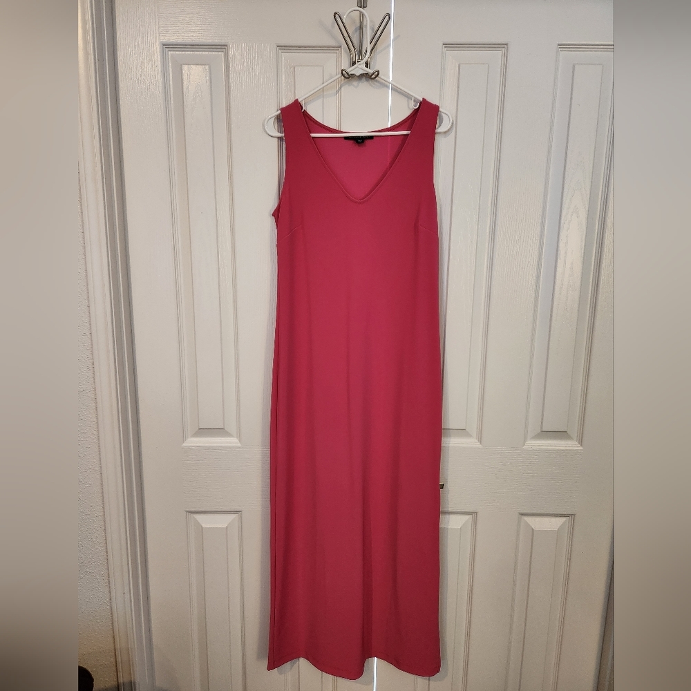 Boston Proper Pink Maxi Dress Size Small